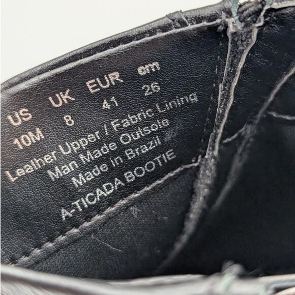 Sarto by Franco Sarto Ticada Pointed Toe Bootie Women's Black Size US10M EU41 - Picture 7 of 13